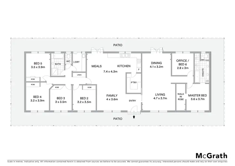 Floorplan of Homely rural property listing, 242 Mountview Drive, Toonpan QLD 4816