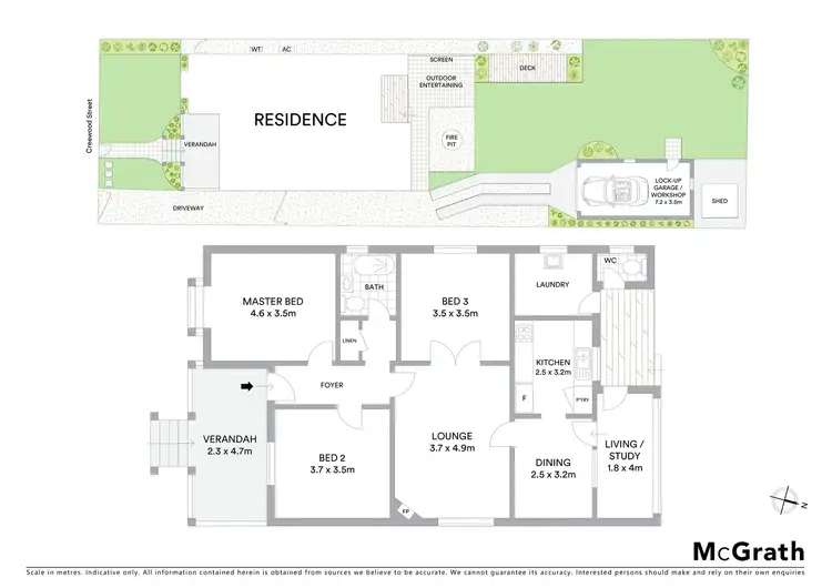 Floorplan of Homely house listing, 15 Creewood Street, Concord NSW 2137
