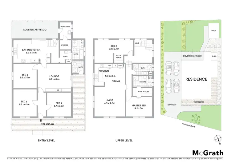Floorplan of Homely house listing, 118 Morrison Road, Tennyson Point NSW 2111