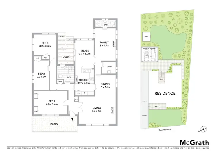 Floorplan of Homely house listing, 12 Beverley Grove, Mount Waverley VIC 3149