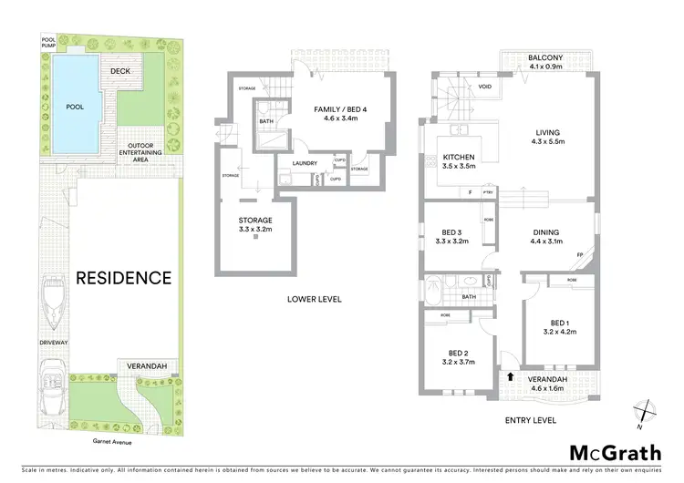 Floorplan of Homely house listing, 2 Garnet Avenue, Lilyfield NSW 2040