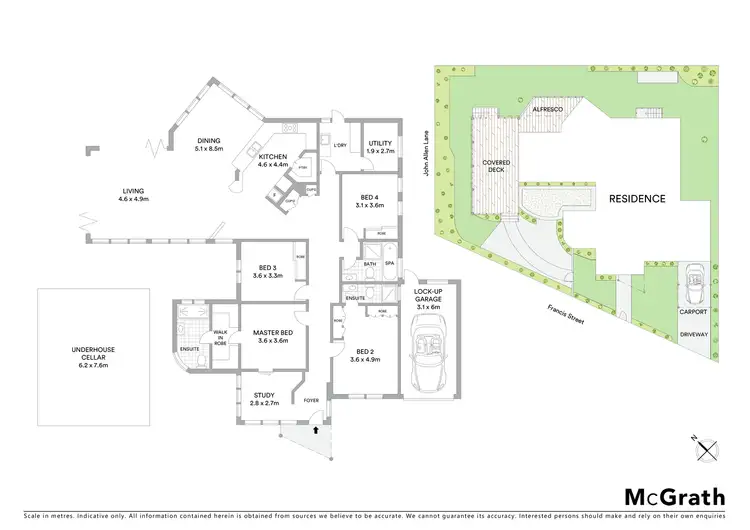 Floorplan of Homely house listing, 1 Francis Street, Naremburn NSW 2065