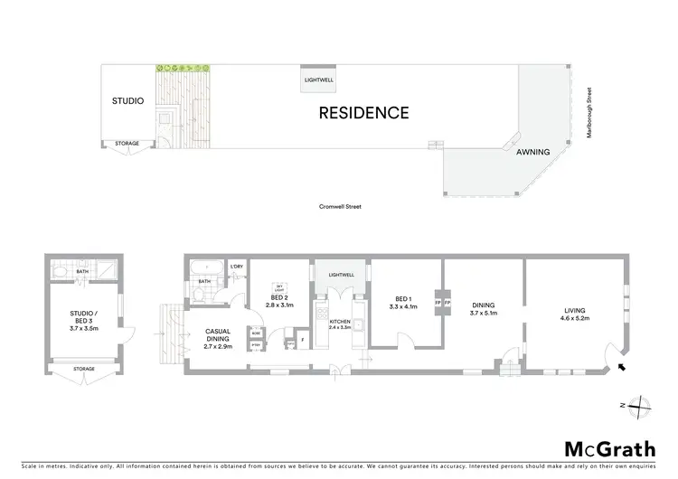 Floorplan of Homely house listing, 43 Marlborough Street, Leichhardt NSW 2040