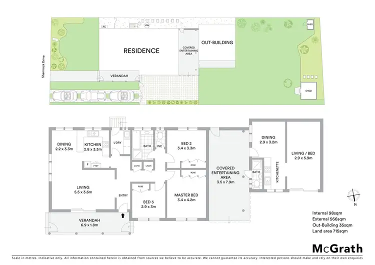 Floorplan of Homely house listing, 18 Shamrock Drive, Berkeley Vale NSW 2261