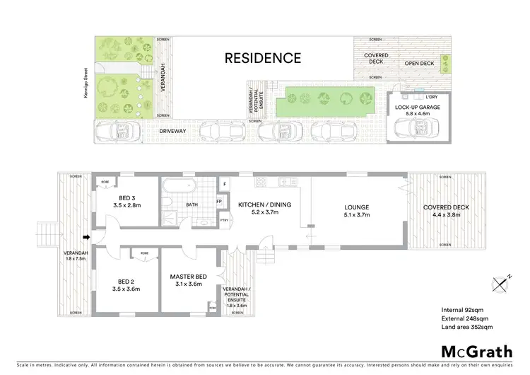 Floorplan of Homely house listing, 77 Kennigo Street, Spring Hill QLD 4000