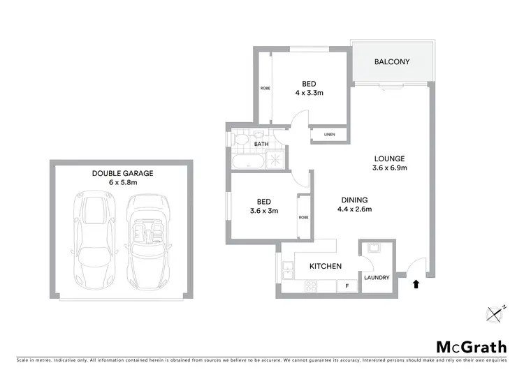 Floorplan of Homely apartment listing, 11/50 Seaview Street, Cronulla NSW 2230