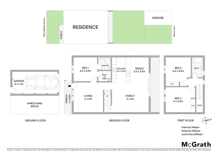 Floorplan of Homely house listing, 91 Mary Gillespie Avenue, Gungahlin ACT 2912