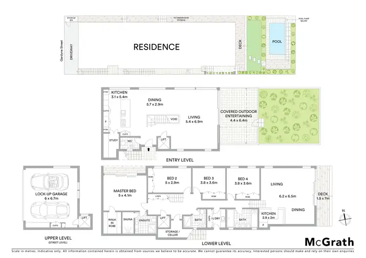 Floorplan of Homely house listing, 44A Gardyne Street, Bronte NSW 2024