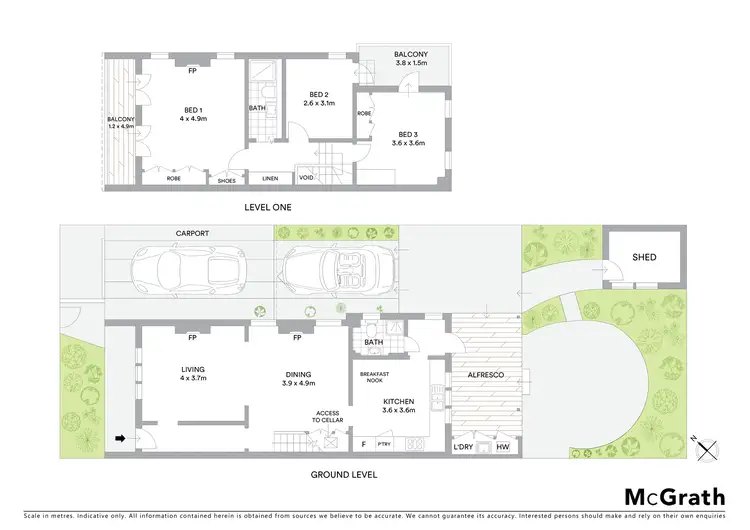 Floorplan of Homely house listing, 12 Clubb Street, Rozelle NSW 2039