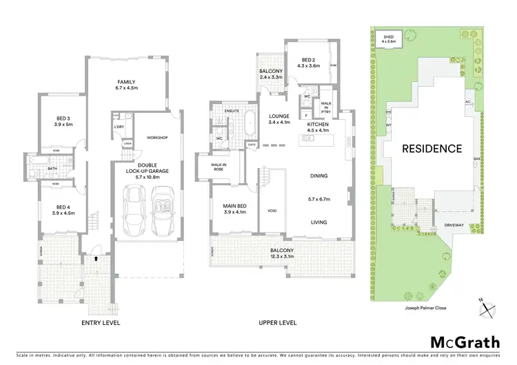 Floorplan of Homely house listing, 7 Joseph Palmer Close, Speers Point NSW 2284