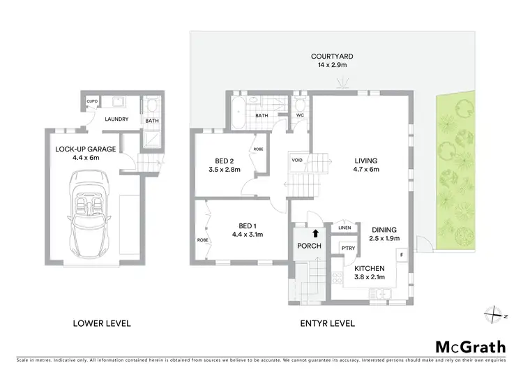 Floorplan of Homely townhouse listing, 2/24 Coogee Avenue, The Entrance North NSW 2261