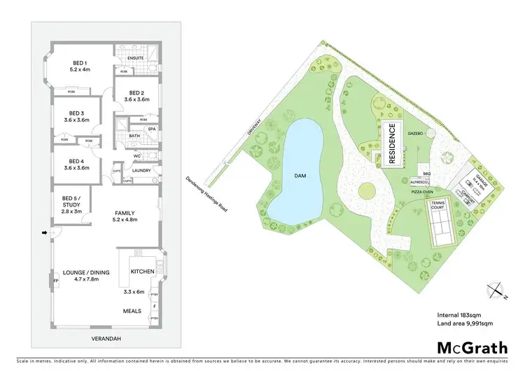 Floorplan of Homely house listing, 1445 Dandenong-Hastings Road, Langwarrin VIC 3910