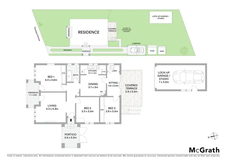 Floorplan of Homely house listing, 23 Trevilyan Avenue, Rosebery NSW 2018
