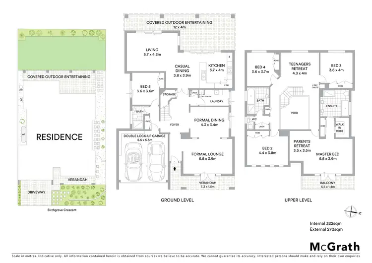 Floorplan of Homely house listing, 26 Birchgrove Crescent, Eastwood NSW 2122