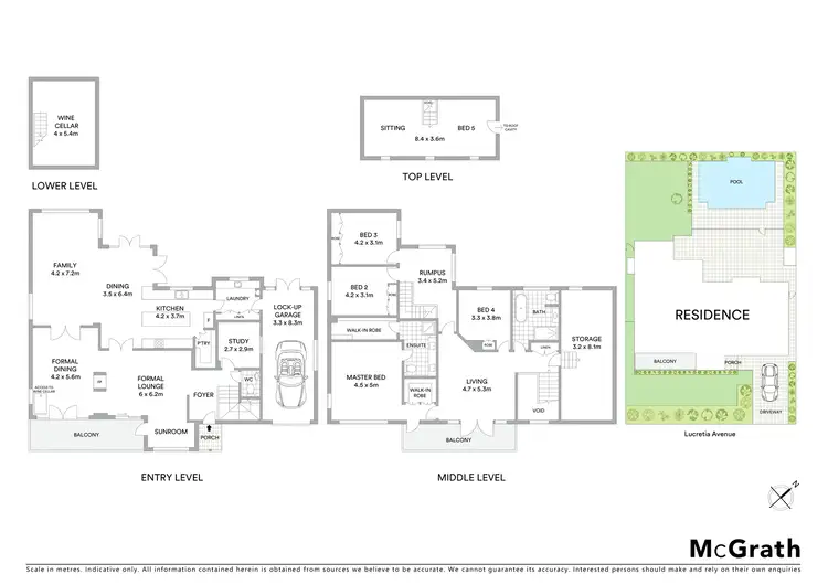 Floorplan of Homely house listing, 39 Lucretia Avenue, Longueville NSW 2066