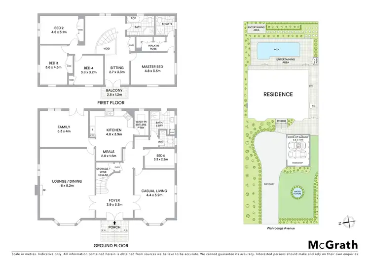 Floorplan of Homely house listing, 23A Wahroonga Avenue, Wahroonga NSW 2076