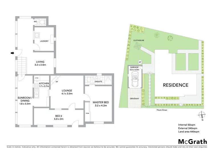 Floorplan of Homely house listing, 47 Hayes Street, Queanbeyan NSW 2620