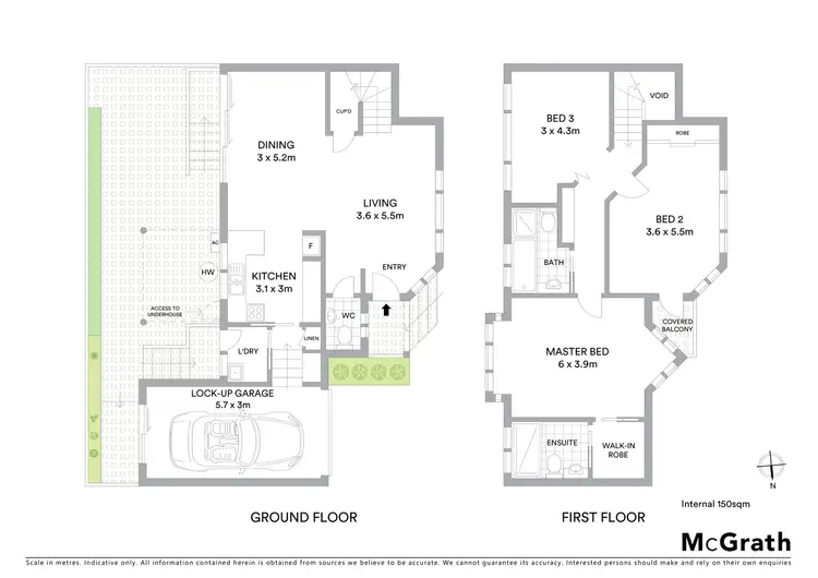 Floorplan of Homely townhouse listing, 2/5 Coogee Avenue, The Entrance North NSW 2261