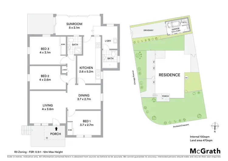 Floorplan of Homely house listing, 11 Portland Crescent, Maroubra NSW 2035