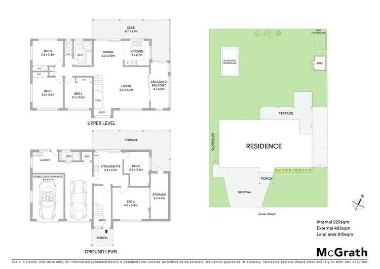 Floorplan of Homely house listing, 3 Gulai Street, Palm Beach QLD 4221