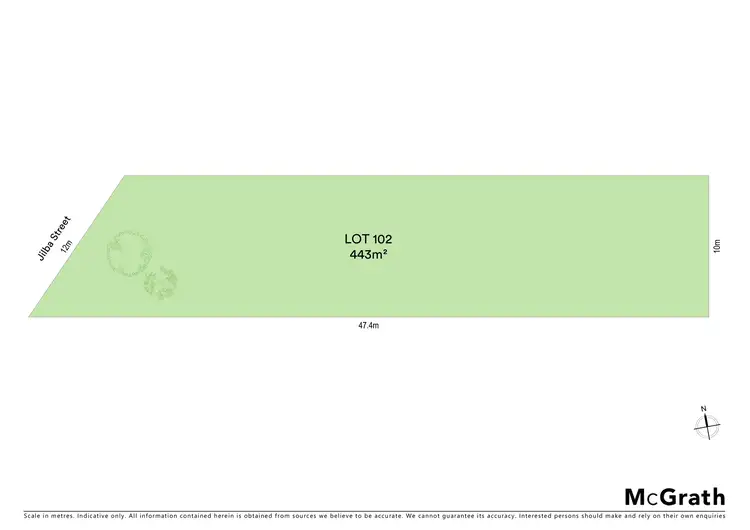 Floorplan of Homely land listing, 72B Jilba Street, Indooroopilly QLD 4068