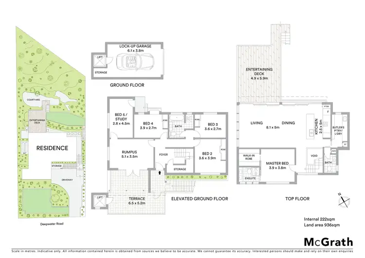 Floorplan of Homely house listing, 44 Deepwater Road, Castle Cove NSW 2069