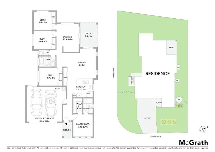 Floorplan of Homely house listing, 36 Gordon Drive, Bellbird Park QLD 4300