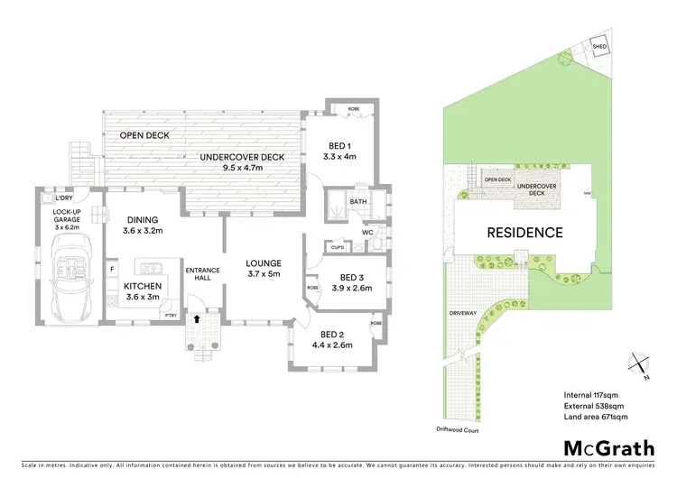 Floorplan of Homely house listing, 7 Driftwood Court, Coffs Harbour NSW 2450