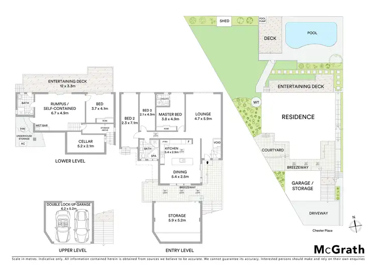 Floorplan of Homely house listing, 17 Chester Place, Narraweena NSW 2099