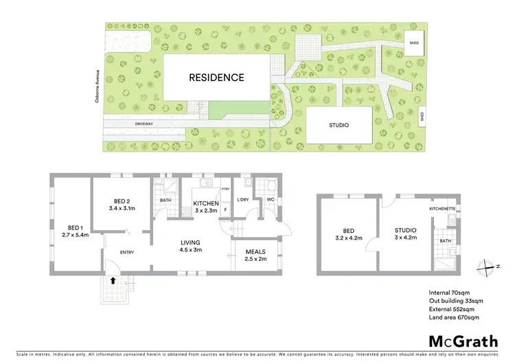 Floorplan of Homely house listing, 1 Osborne Avenue, Umina Beach NSW 2257