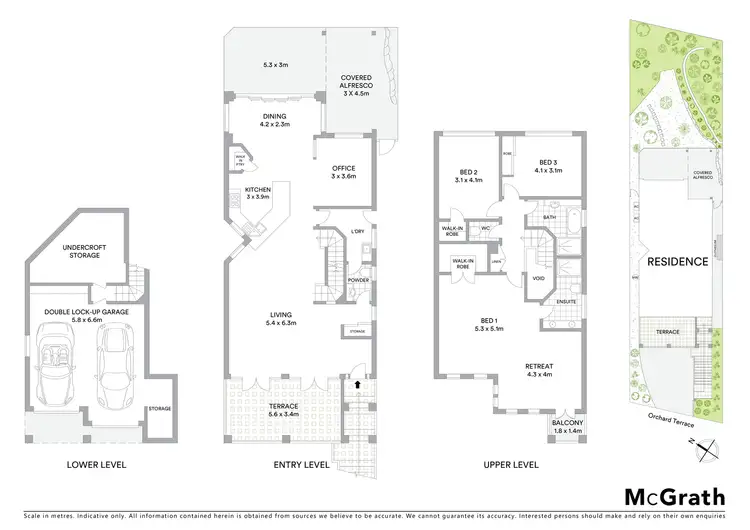 Floorplan of Homely house listing, 84 Orchard Terrace, St Lucia QLD 4067