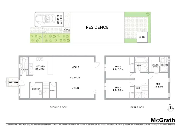 Floorplan of Homely townhouse listing, 4/30 Fromhold Drive, Doncaster VIC 3108