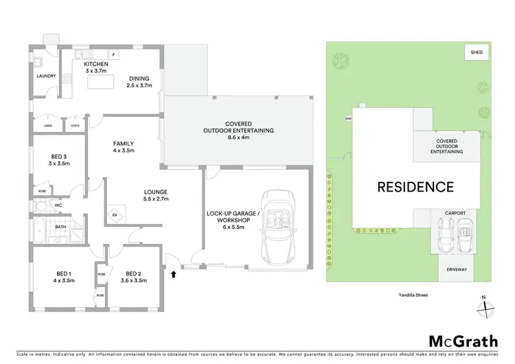 Floorplan of Homely house listing, 7 Yandilla Street, Newtown QLD 4350