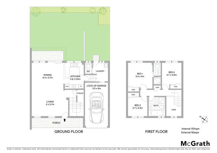 Floorplan of Homely townhouse listing, 2/21 Goonak Parade, Narara NSW 2250