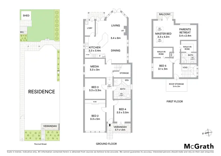 Floorplan of Homely house listing, 31 Percival Street, Lilyfield NSW 2040