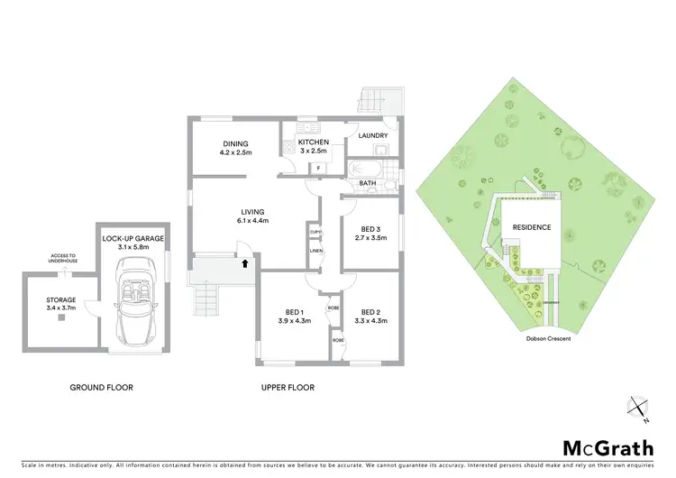 Floorplan of Homely house listing, 24 Dobson Crescent, Dundas Valley NSW 2117