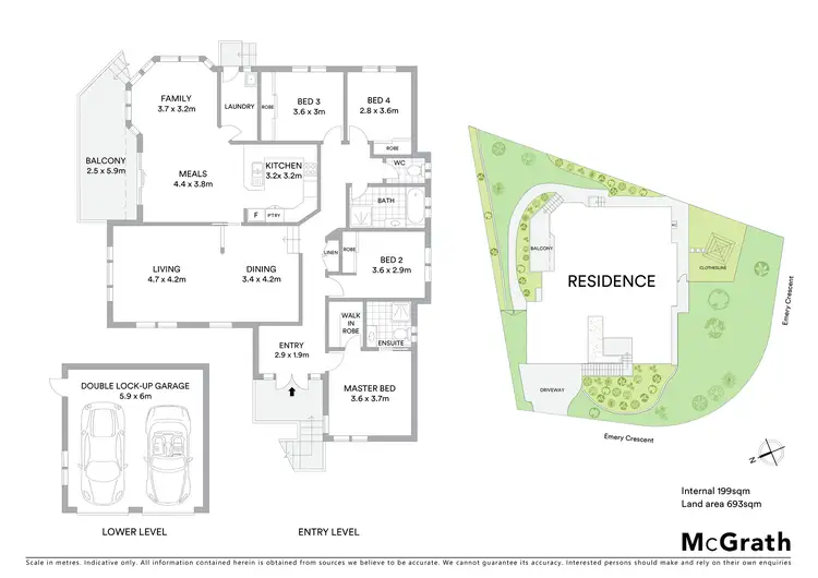 Floorplan of Homely house listing, 27 Emery Crescent, Queanbeyan NSW 2620