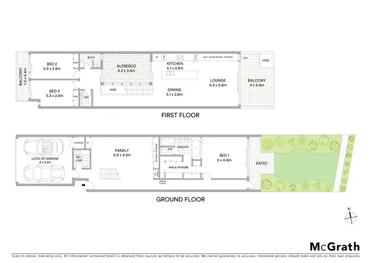 Floorplan of Homely townhouse listing, 5/22 Mahogany Drive, Byron Bay NSW 2481
