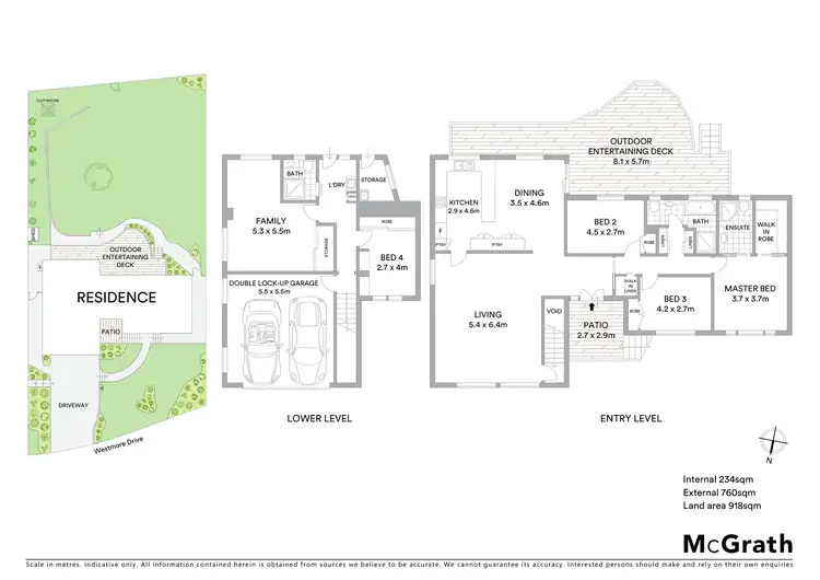 Floorplan of Homely house listing, 72 Westmore Drive, West Pennant Hills NSW 2125