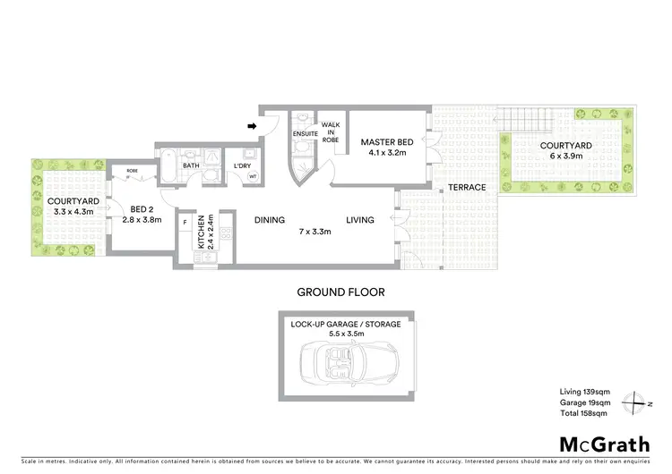 Floorplan of Homely apartment listing, 1/6 Eddy Road, Chatswood NSW 2067