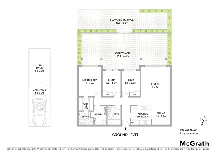 Floorplan of Homely unit listing, 12/2 Eddy Road, Chatswood NSW 2067