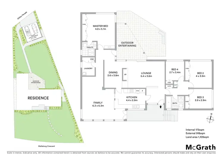 Floorplan of Homely house listing, 94 Wallalong Crescent, West Pymble NSW 2073