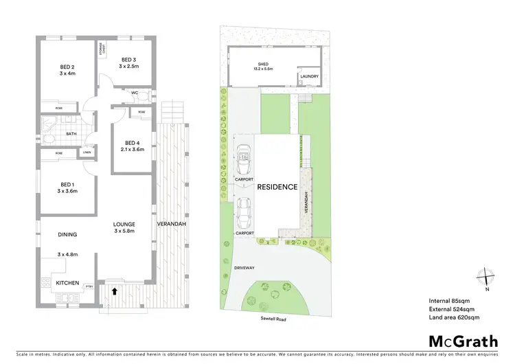 Floorplan of Homely house listing, 53 Sawtell Road, Toormina NSW 2452