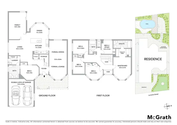 Floorplan of Homely house listing, 204 Lorraine Street, Peakhurst Heights NSW 2210
