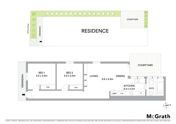 Floorplan of Homely house listing, 3 Johnson Street, St Kilda East VIC 3183