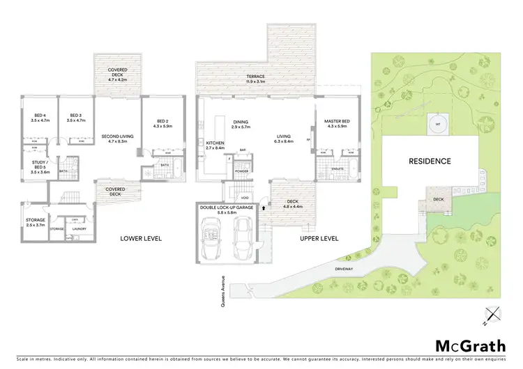 Floorplan of Homely house listing, 33A Queens Avenue, Avalon Beach NSW 2107