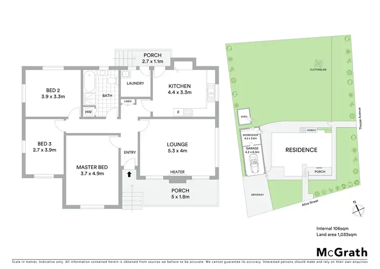Floorplan of Homely house listing, 46 Alice Street, Queanbeyan NSW 2620