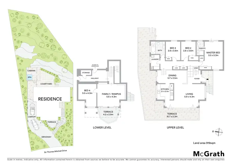 Floorplan of Homely house listing, 58 Sir Thomas Mitchell Drive, Davidson NSW 2085