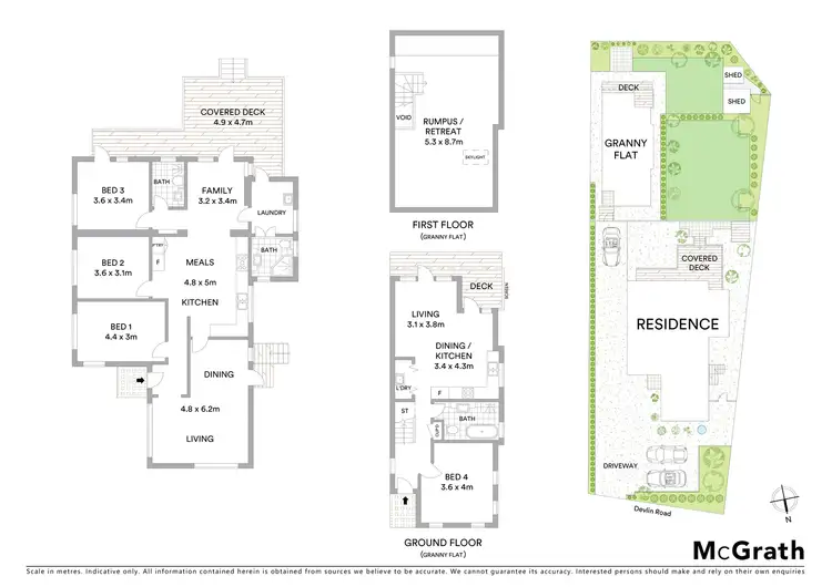 Floorplan of Homely house listing, 5 Devlin Road, North Epping NSW 2121