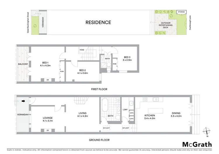 Floorplan of Homely house listing, 54 Great Buckingham Street, Redfern NSW 2016